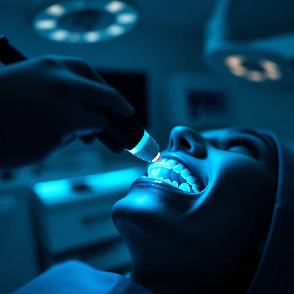 Intraoral scanner capturing a patient's arch chairside, Analog to Digital in Kerman, CA