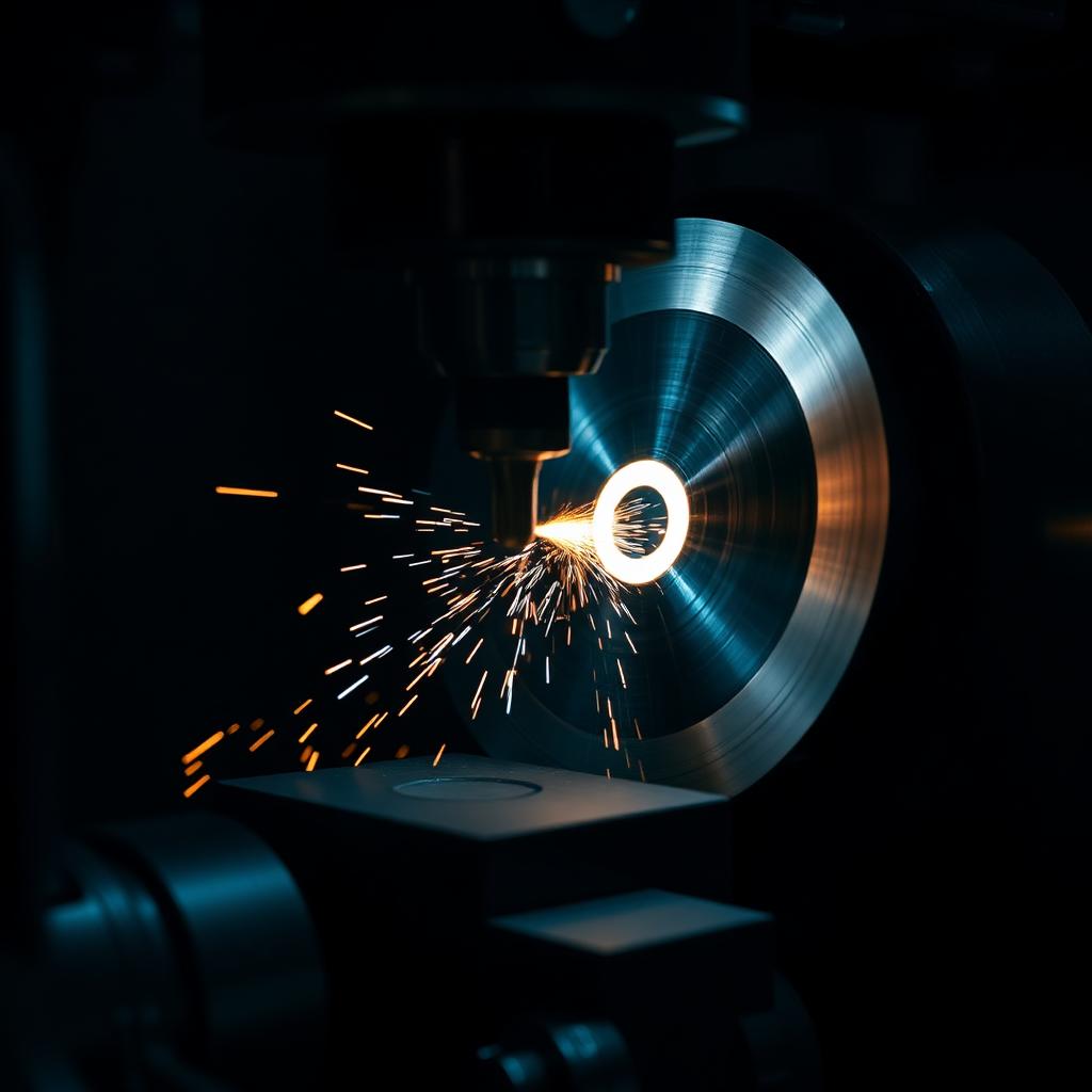 Dental milling unit cutting a zirconia disc, Analog to Digital in Hanford, CA